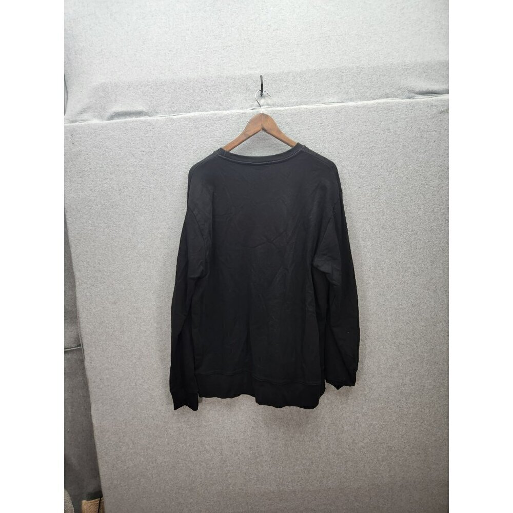 Zara Thrilling Moments Graphic Sweatshirt Black Cotton & Polyester Mens XL - Picture 4 of 4